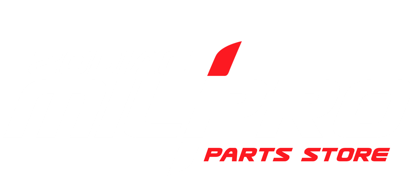 Logo Zodiac Milpro Parts store – White
